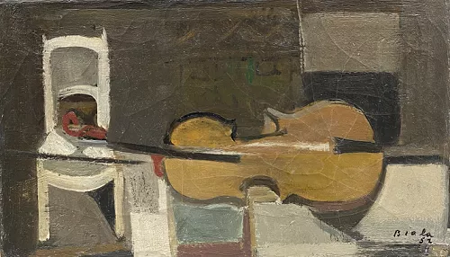 Nature morte au violon 